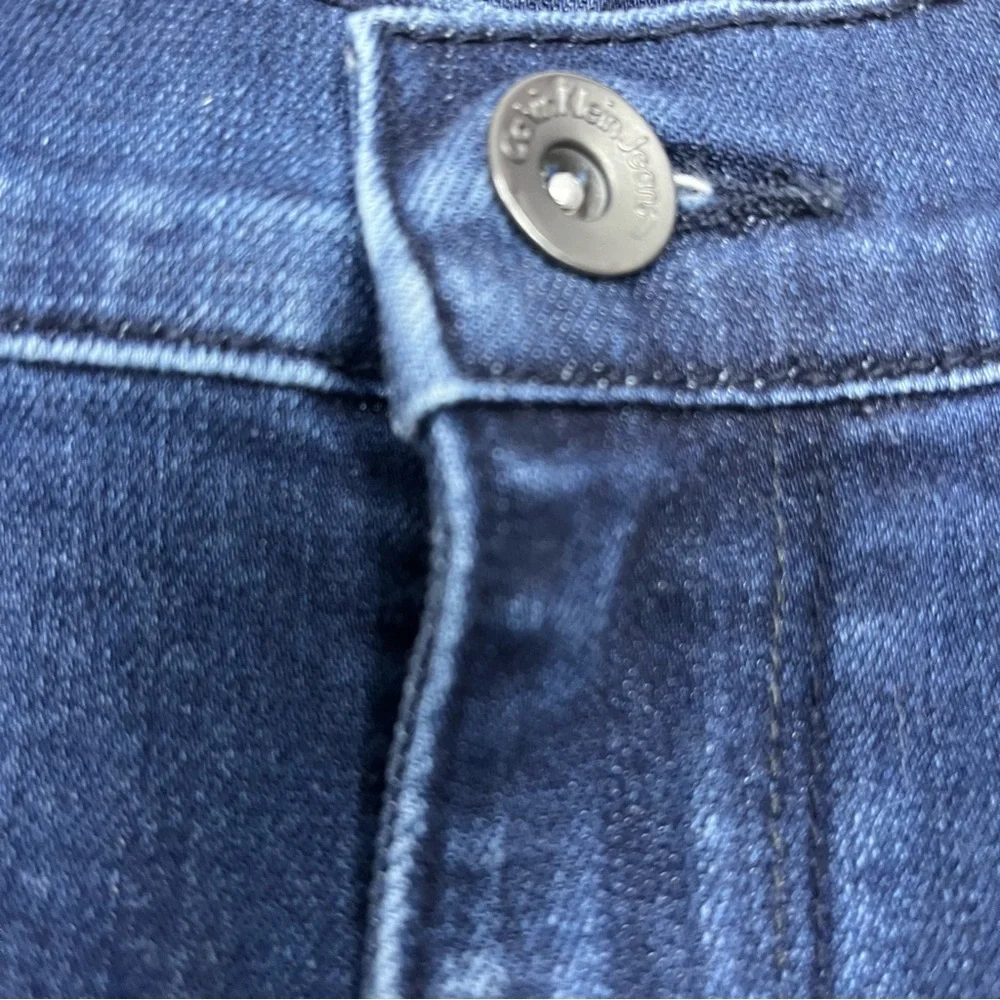 Calvin Klein Jeans Modern Boot Cut 29/8 Dark Wash Flared 5 Pockets Size 8 - Picture 4 of 12